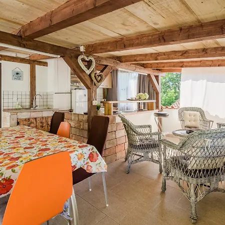 Large Terrace & Outdoor Kitchen Gadica Apartment Tolmin